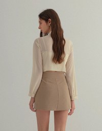 【Stark Minimalism 2.0】High Waisted V Cut Skorts