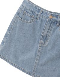 【Den!m LITE】Lightweight Soft Denim Skorts