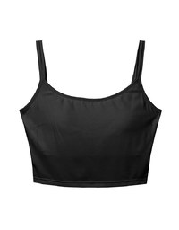 Airy Cool Adjustable Double Strap Cami Crop Top