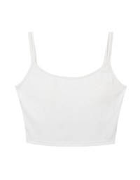 Airy Cool Adjustable Double Strap Cami Crop Top