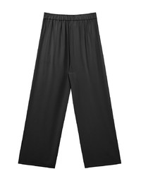 Airy Cool Pleated Straight Leg Wide Pants