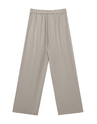 Airy Cool Pleated Straight Leg Wide Pants