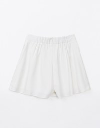 High Waist Asymmetrical Hem Mini Skort