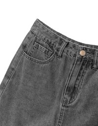 【Den!m LITE】Lightweight Soft Denim Pleated Shorts