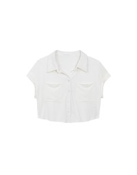 Airy Cool Relaxed Fit Button Up Short Sleeve Shirt