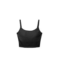 Airy Cool Adjustable Double Strap Cami Crop Top