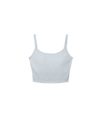 Airy Cool Adjustable Double Strap Cami Crop Top