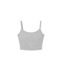 Airy Cool Adjustable Double Strap Cami Crop Top