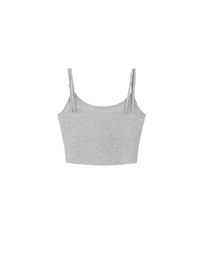 Airy Cool Adjustable Double Strap Cami Crop Top