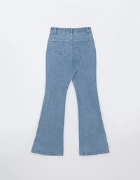 Basic Skinny Jeans Denim Flared Trousers