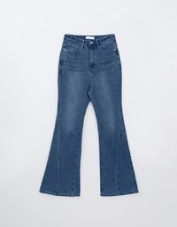 Basic Skinny Jeans Denim Flared Trousers