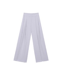 High Waist Flowy Tailored Pleated Wide Leg Pants