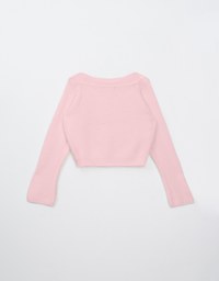 Asymmetric Shoulder Basic Knitted Top