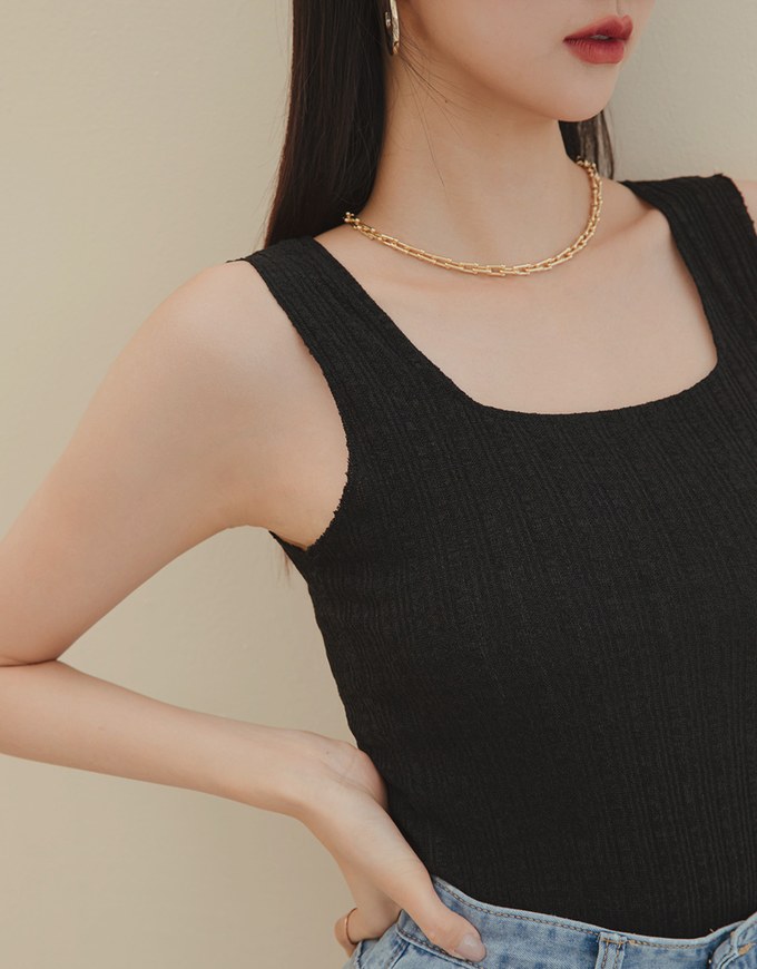 Textured Tank Top