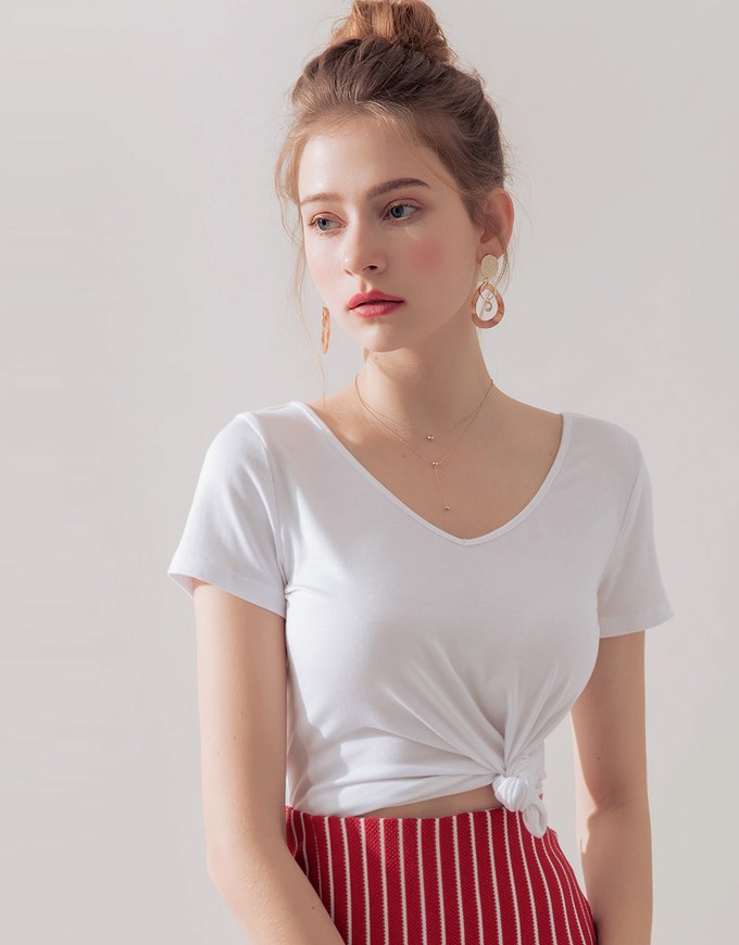 2Way Minimalist Comfy Cotton Top