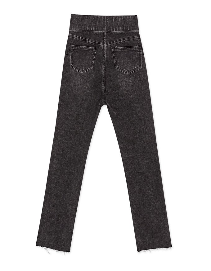 No Filter Shape-Up Slimming Straight-Leg Denim Jeans Pants