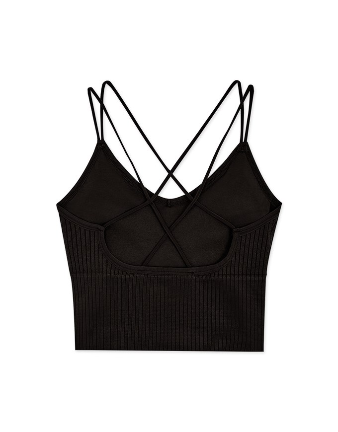 Comfy Seamless Double Crossback Bra Top