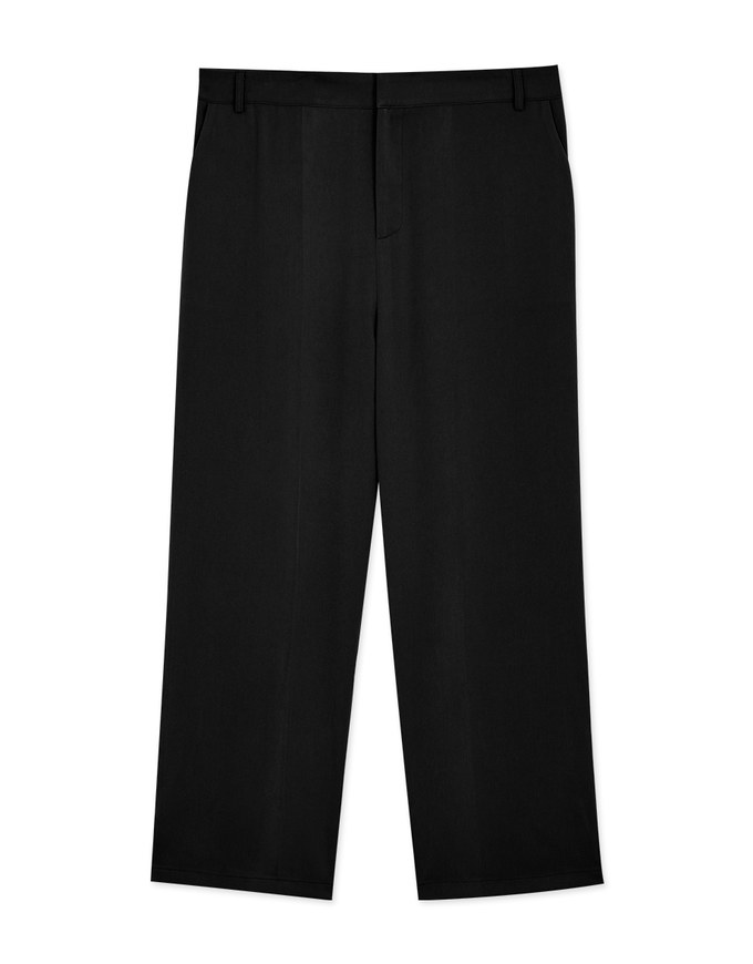 Sleek Slimming Elastic Suit Pants