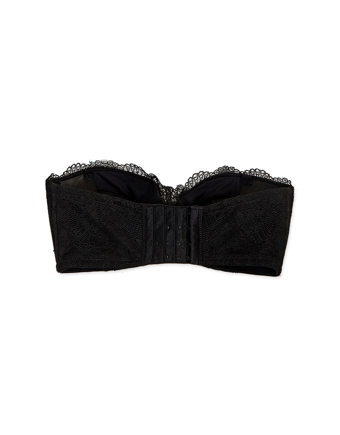 AIRY Cool Lace Push-Up Tube Bra(Large Size)