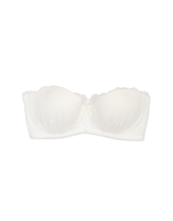 AIRY Cool Lace Push-Up Tube Bra(Large Size)