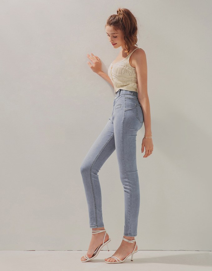 Petite Girl- Breezy Cooling No Filter Denim Jeans Pants