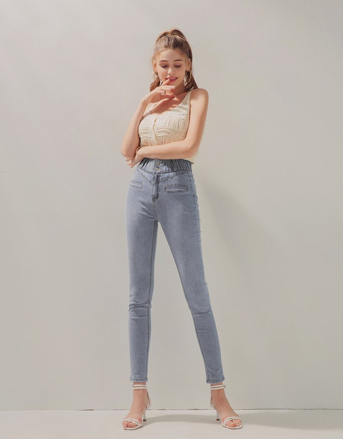 Tall Girl- Breezy Cooling No Filter Denim Jeans Pants