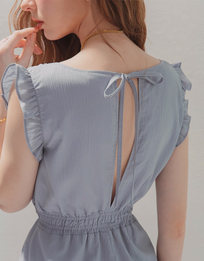 Sweet Sultry Frilly Fluttery Playsuit
