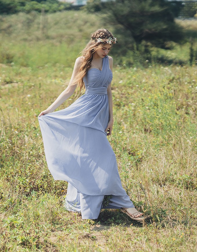 Classic Convertible Infinity Dress (With Sewn-In Paddings)