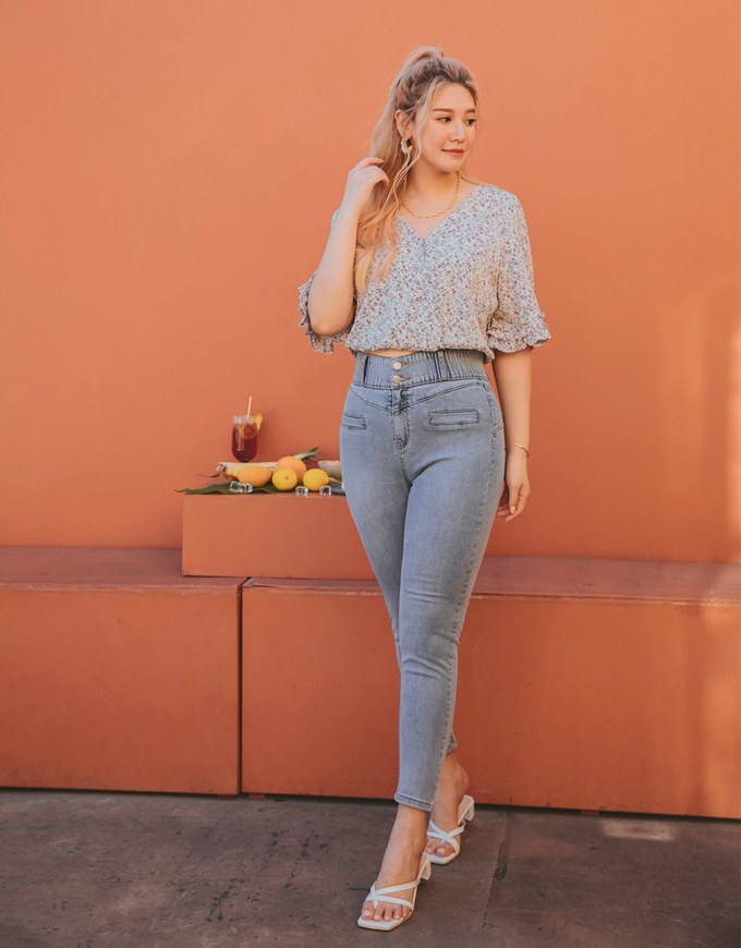 Plus Size- Breezy Cooling No Filter Denim Jeans Pants