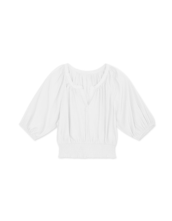 Understated Staple Elasticated Top