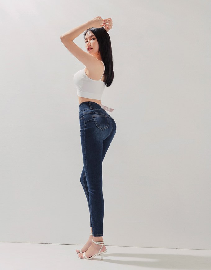 Regular Height- No Filter Shape-Up Slimming Skinny-Fit Denim Jeans Pants 2.0 (With Butt Padding)
