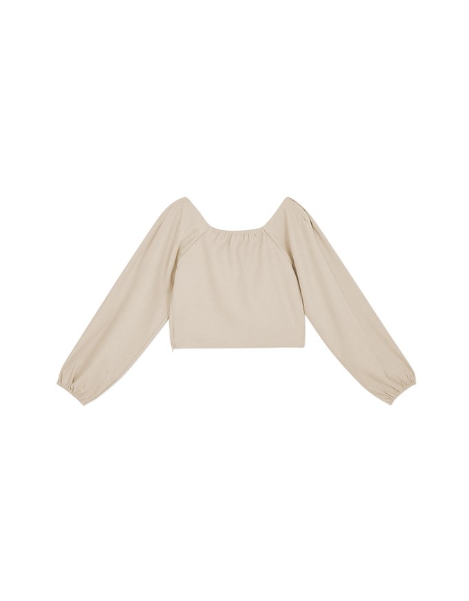 Elevated Casual Ruched Crop Top