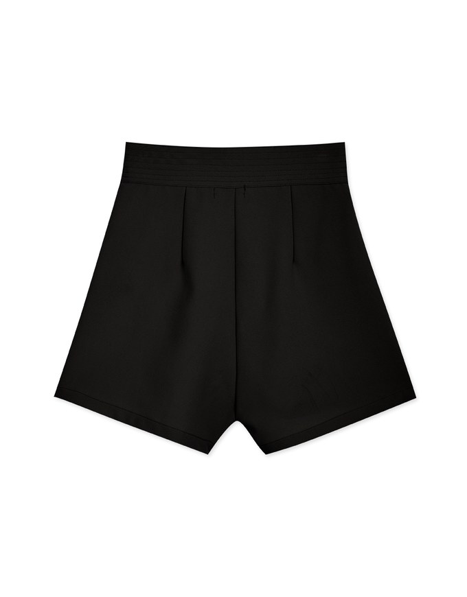 Casual Cooling High Waisted Pleated Short