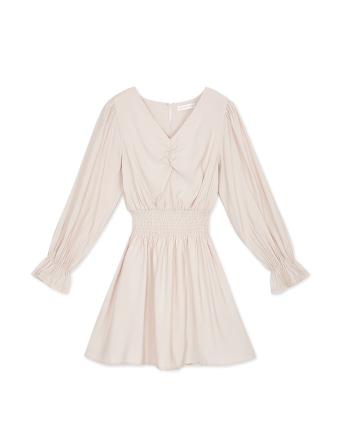 Sweet Sultry Front-Ruched Mini Dress
