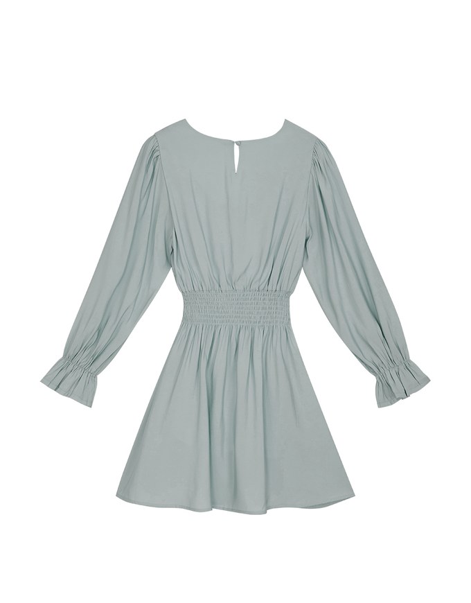 Sweet Sultry Front-Ruched Mini Dress