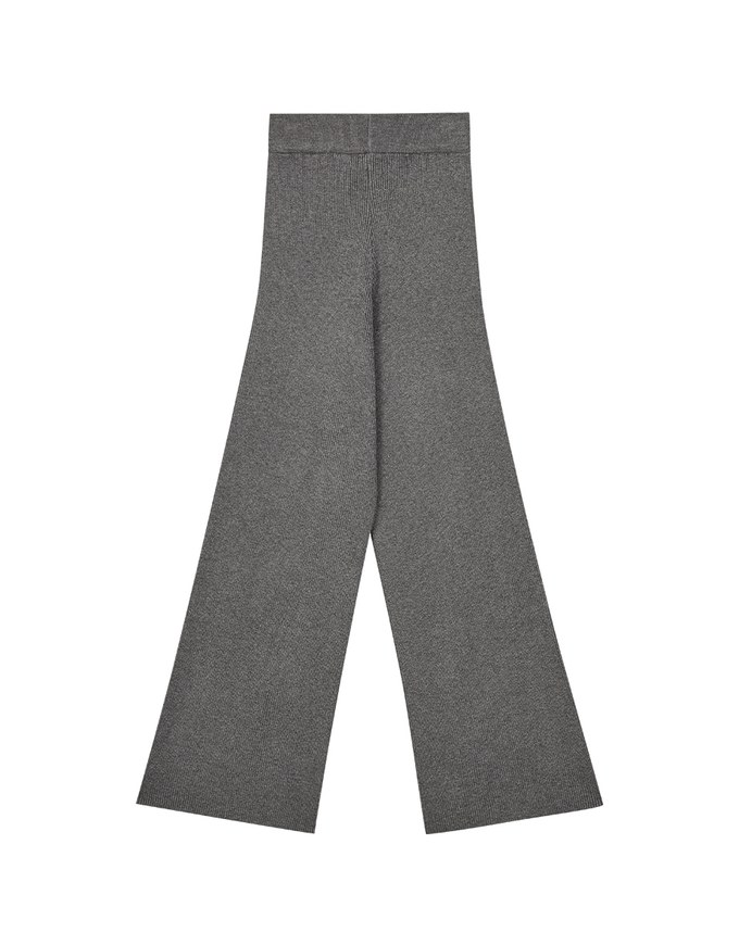 Laidback Elasticated Knit Wide Pants