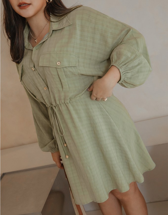 Sweet Sultry Puff Sleeves Mini Dress