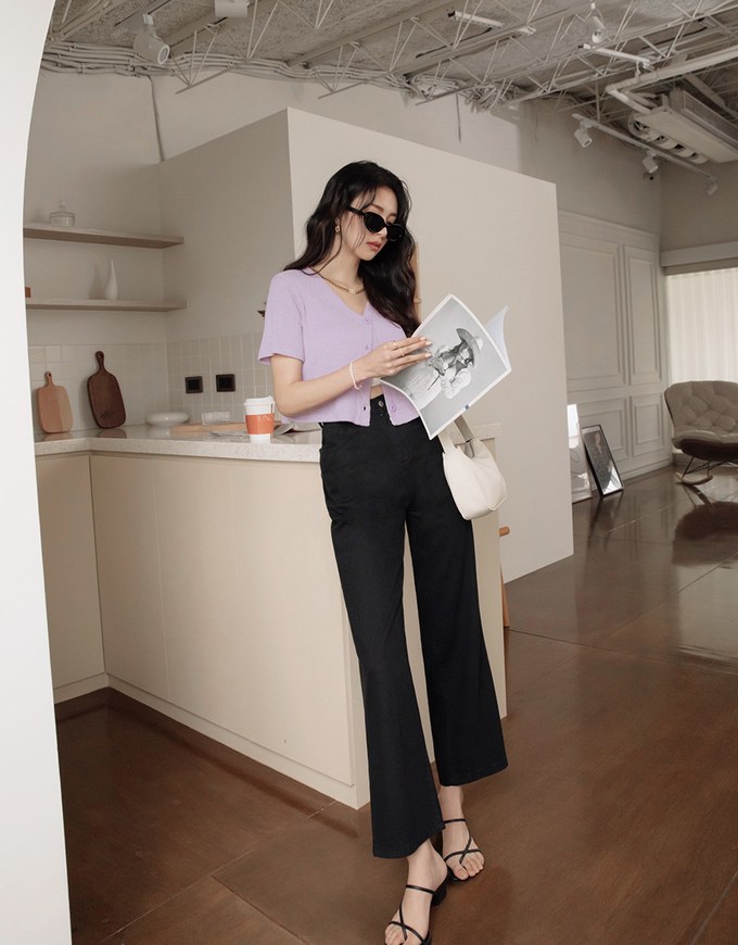 Smart Casual Suit Straight Pants