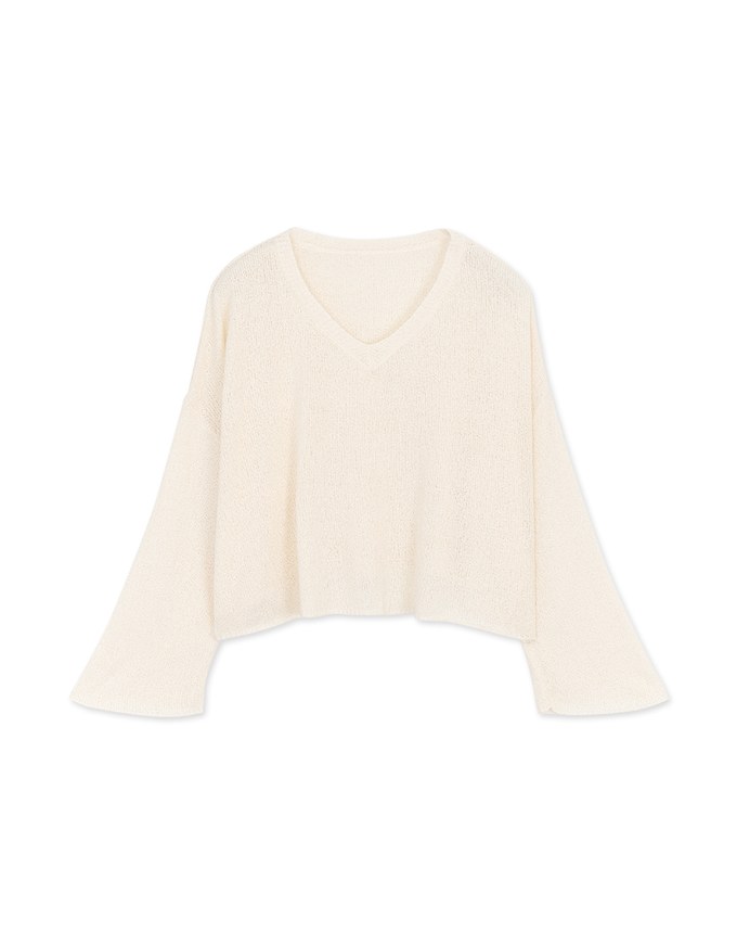 Laidback Wide Sleeves Knitted Top
