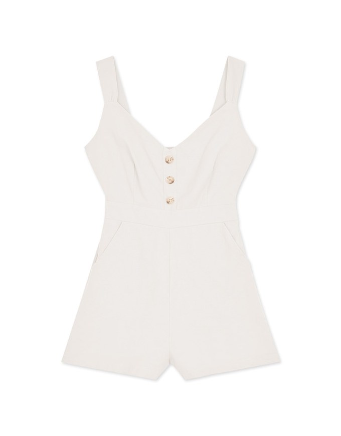 Dainty Thick Strap Tank Playsuit