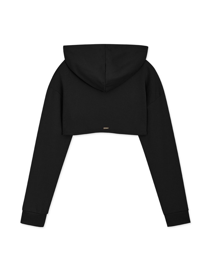 Drawstring Hooded Sports Sweatshirt