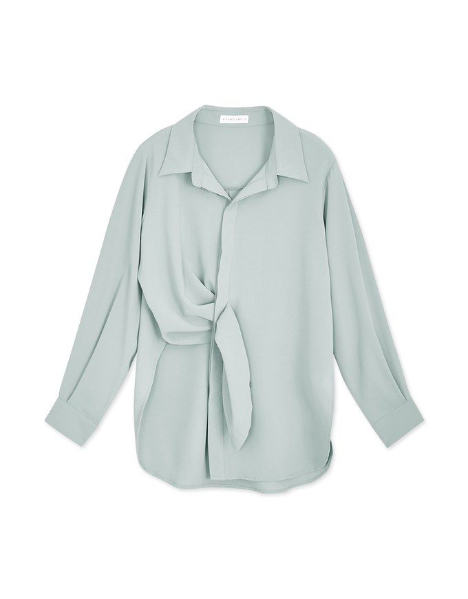 Modern Chic Designed Button Blouse