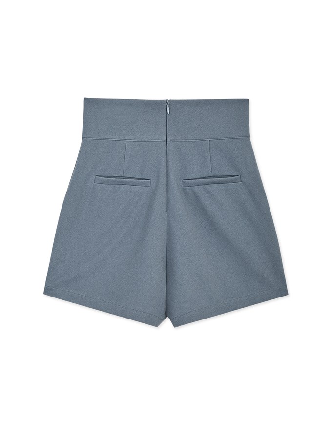 Stark Minimalism High Waist Shorts
