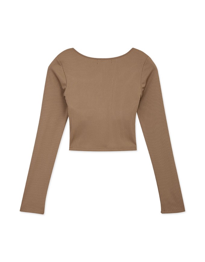The Ultimate Push- Up Long-Sleeved Bra Top