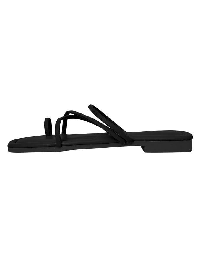 All-Match Soft Q-Line Slip-On Flat Sandals