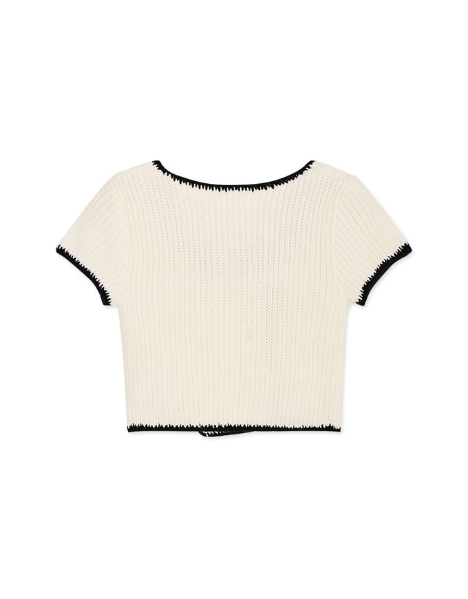 Double Crop Knit Top
