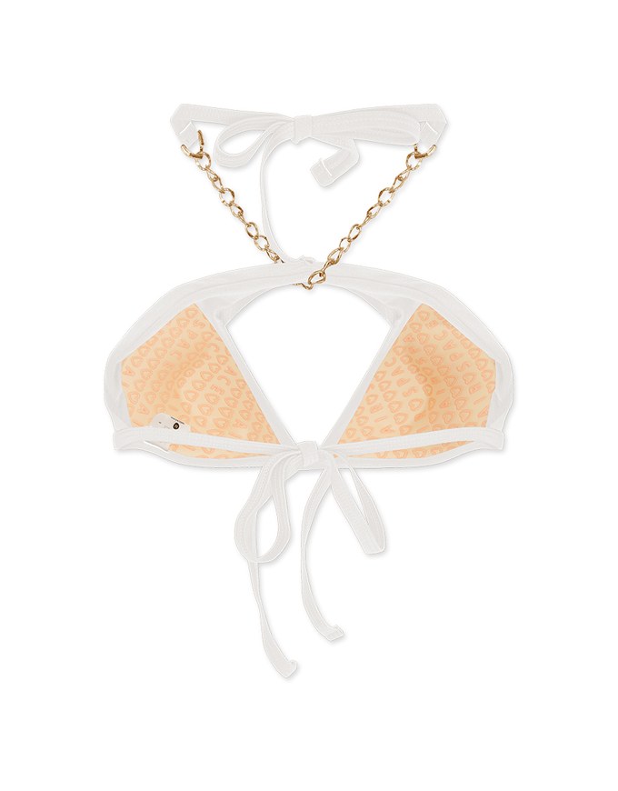 Gold Chain Strap Busty Bikini (Thick Padding)