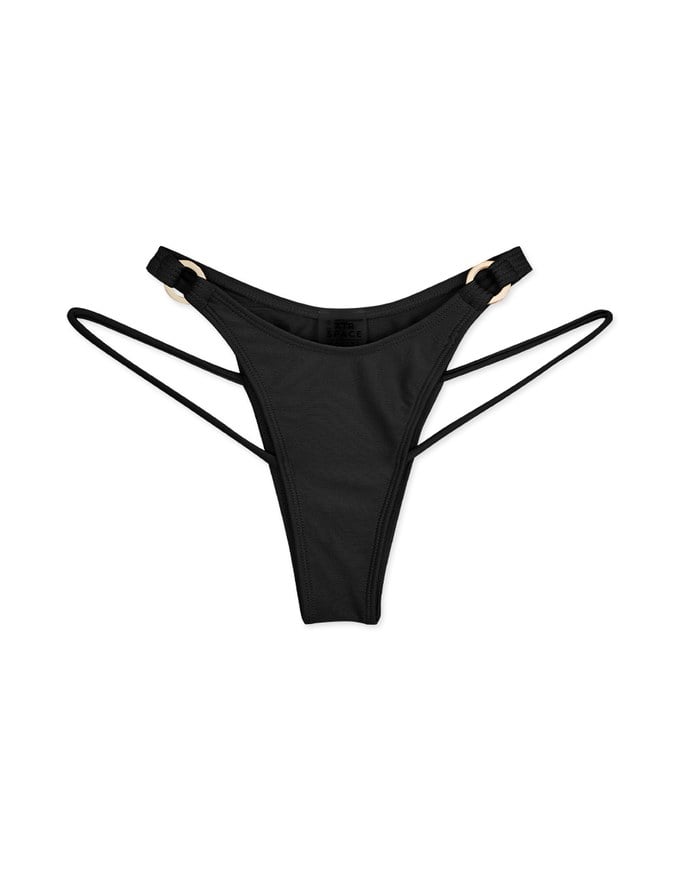 【YANBABY】High Slit Hollow Double Line Bikini Bottom