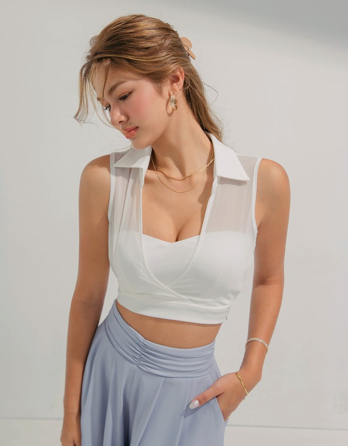 Air Cool 2.0】 Zero-Wearing Comfortable Breasts One-Shoulder Gold