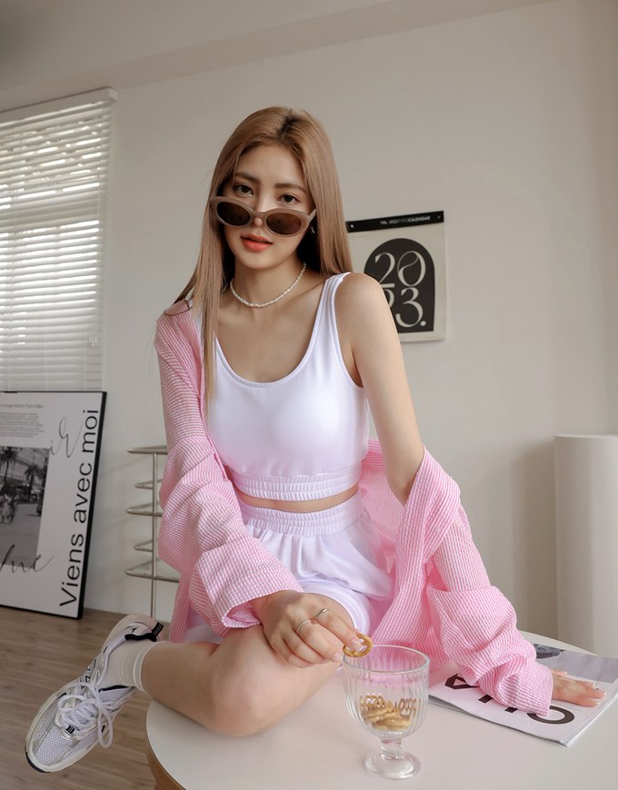 Casual Chic Tank Top Set Wear